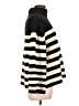 J.Crew Stripes Black Turtleneck Sweater Size L - photo 4