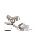 J.Crew Metallic Silver Sandals Size 6 - photo 1