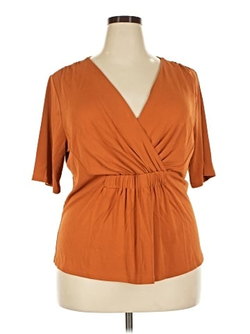 Jones New York Collection Short Sleeve Blouse (view 1)