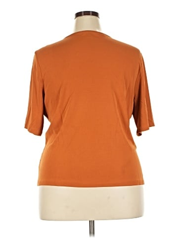 Jones New York Collection Short Sleeve Blouse (view 2)