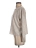 Eileen Fisher 100% Merino Extra Fine Wool Tan Silver Wool Pullover Sweater Size XXS - photo 5