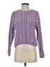 All in Favor 100% Polyester Purple Pullover Sweater Size S - photo 1