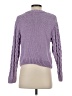 All in Favor 100% Polyester Purple Pullover Sweater Size S - photo 2