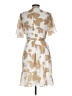 DKNY 100% Polyester Tan Cocktail Dress Size 10 - photo 2