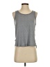Jaclyn Smith Gray Sleeveless T-Shirt Size S - photo 1