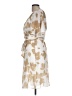 DKNY 100% Polyester Tan Cocktail Dress Size 10 - photo 5