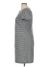 Calvin Klein Houndstooth Gray Casual Dress Size 14 - photo 5