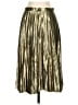 Point Sur Metallic Gold Casual Skirt Size 2 - photo 1