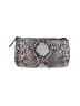 Aimee Kestenberg 100% Leather Gray Blue Leather Clutch One size - photo 1