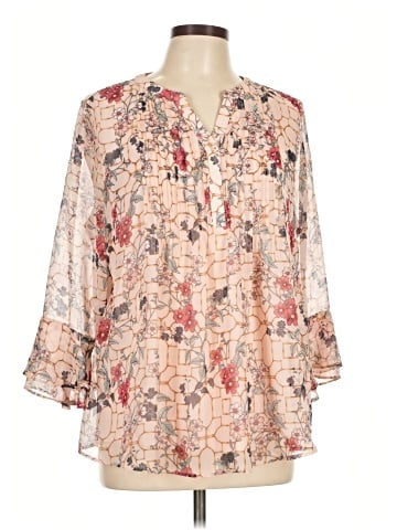 Charter Club 3/4 Sleeve Blouse (view 1)