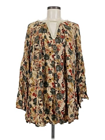 Umgee 3/4 Sleeve Blouse (view 1)