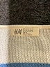 H&M 100% Acrylic Stripes Blue Pullover Sweater Size 8 - 10 - photo 3