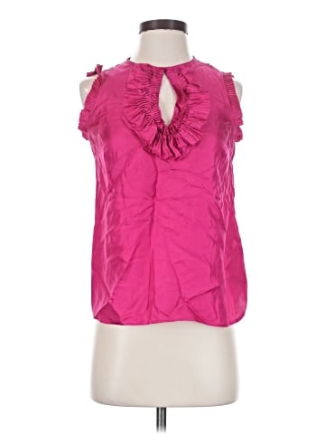 J.Crew Sleeveless Silk Top (view 1)