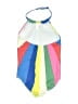 Boden Color Block White One Piece Swimsuit Size 5 - 6 - photo 2
