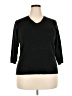 DressBarn Black Pullover Sweater Size 18 - 20 - photo 1