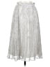 Ann Taylor 100% Polyester Metallic Silver Formal Skirt Size 00 Petite - photo 1