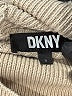 DKNY 100% Cotton Tan Turtleneck Sweater Size S - photo 7