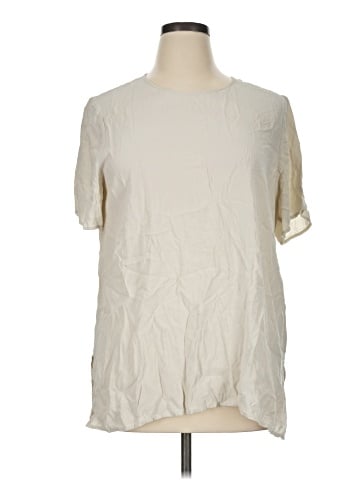 Eileen Fisher Short Sleeve Blouse (view 1)
