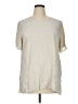 Eileen Fisher Ivory Short Sleeve Blouse Size XL - photo 1