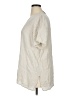 Eileen Fisher Ivory Short Sleeve Blouse Size XL - photo 5
