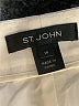 St. John Solid Ivory Khakis Size 14 - photo 4