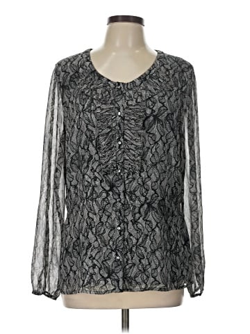 Kate Hill Long Sleeve Blouse (view 1)