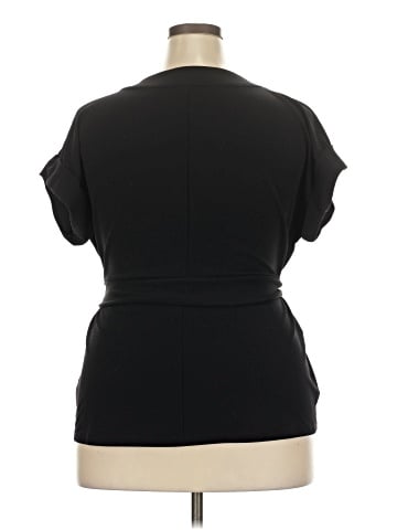 Worthington Short Sleeve Blouse (view 2)