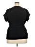 Worthington Black Short Sleeve Blouse Size XXL - photo 2