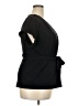 Worthington Black Short Sleeve Blouse Size XXL - photo 4