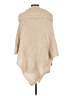 Debbie Morgan Ivory Poncho Size L - photo 2