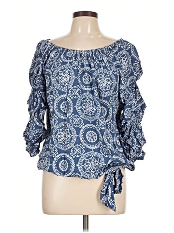 CeCe 3/4 Sleeve Blouse (view 1)