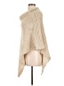 Debbie Morgan Ivory Poncho Size L - photo 5