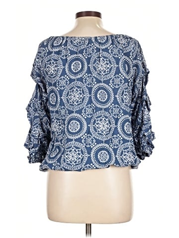 CeCe 3/4 Sleeve Blouse (view 2)