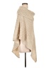 Debbie Morgan Ivory Poncho Size L - photo 4