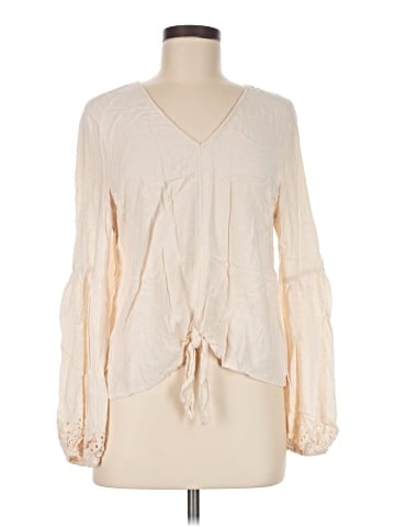 LC Lauren Conrad Long Sleeve Blouse (view 1)