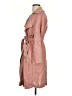 Catherine Malandrino 100% Linen Pink Kimono Size S - photo 5