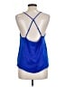 Shinestar 100% Polyester Blue Sleeveless Blouse Size L - photo 2