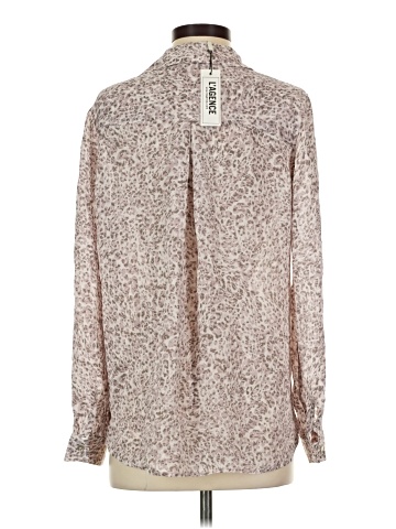 L'Agence Long Sleeve Silk Top (view 2)