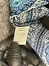 Charming Charlie 100% Polyester Blue 3/4 Sleeve Blouse Size M - photo 8