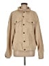 Princess Polly 100% Cotton Solid Tan Jacket Size Med - Lg - photo 1
