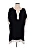 J.Crew 100% Polyester Black Short Sleeve Blouse Size M - photo 1