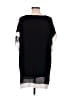 J.Crew 100% Polyester Black Short Sleeve Blouse Size M - photo 2