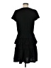 CeCe Solid Black Casual Dress Size M - photo 2