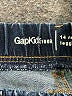Gap Kids Solid Blue Jeans Size 14 - photo 3