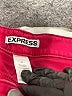 Express Color Block Pink Jeggings Size 8 - photo 7
