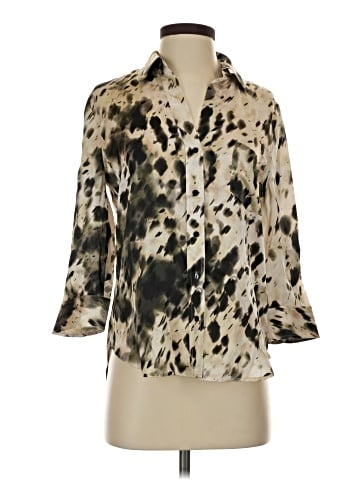L'Agence 3/4 Sleeve Blouse (view 1)
