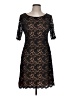 Connected Apparel Black Cocktail Dress Size 10 (petite) - photo 1