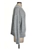 American Eagle Outfitters 100% Cotton Solid Gray Pullover Sweater Size XS - photo 4