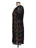 Connected Apparel Black Cocktail Dress Size 10 (petite) - photo 5