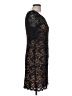 Connected Apparel Black Cocktail Dress Size 10 (petite) - photo 4